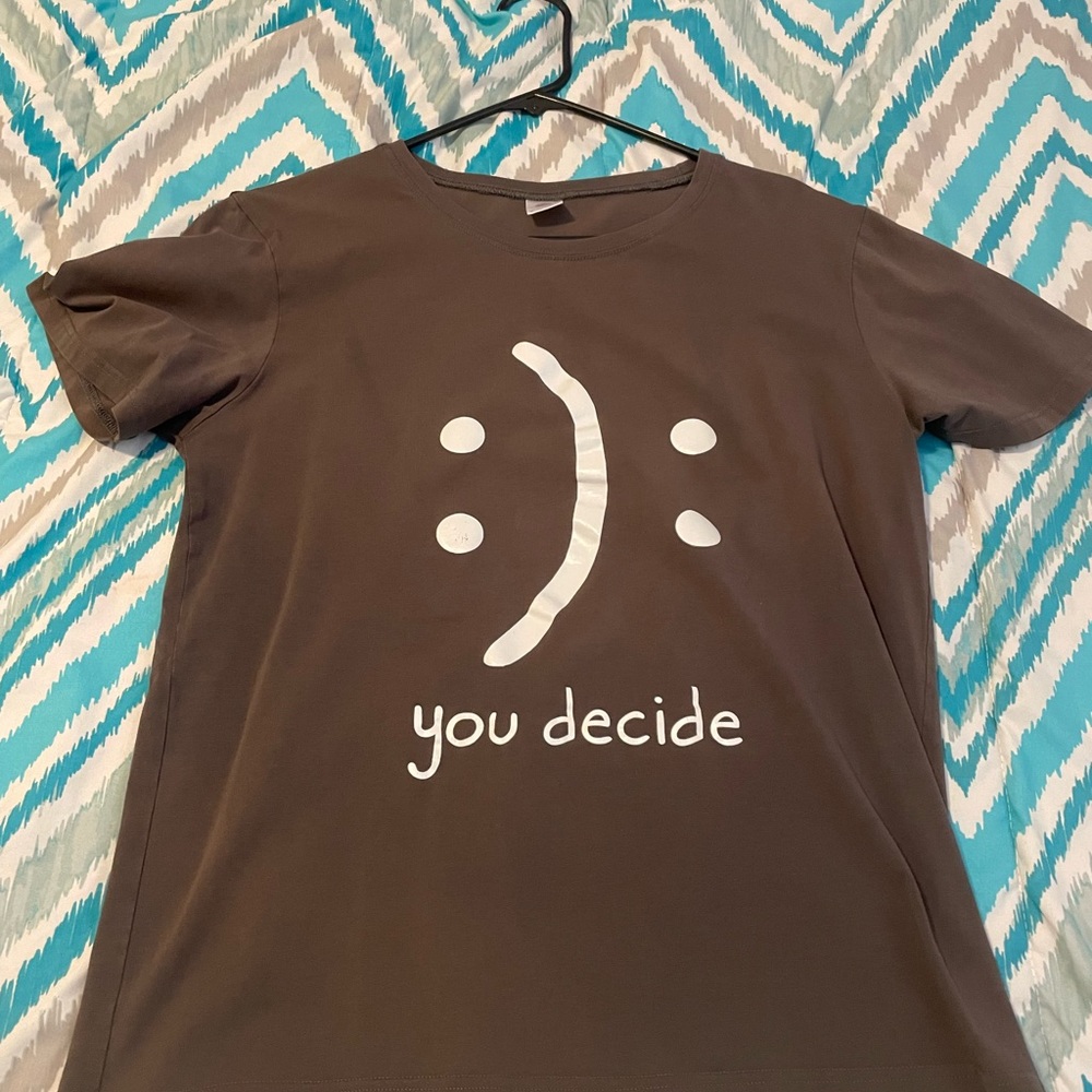 Womens tee, size medium (runs small)